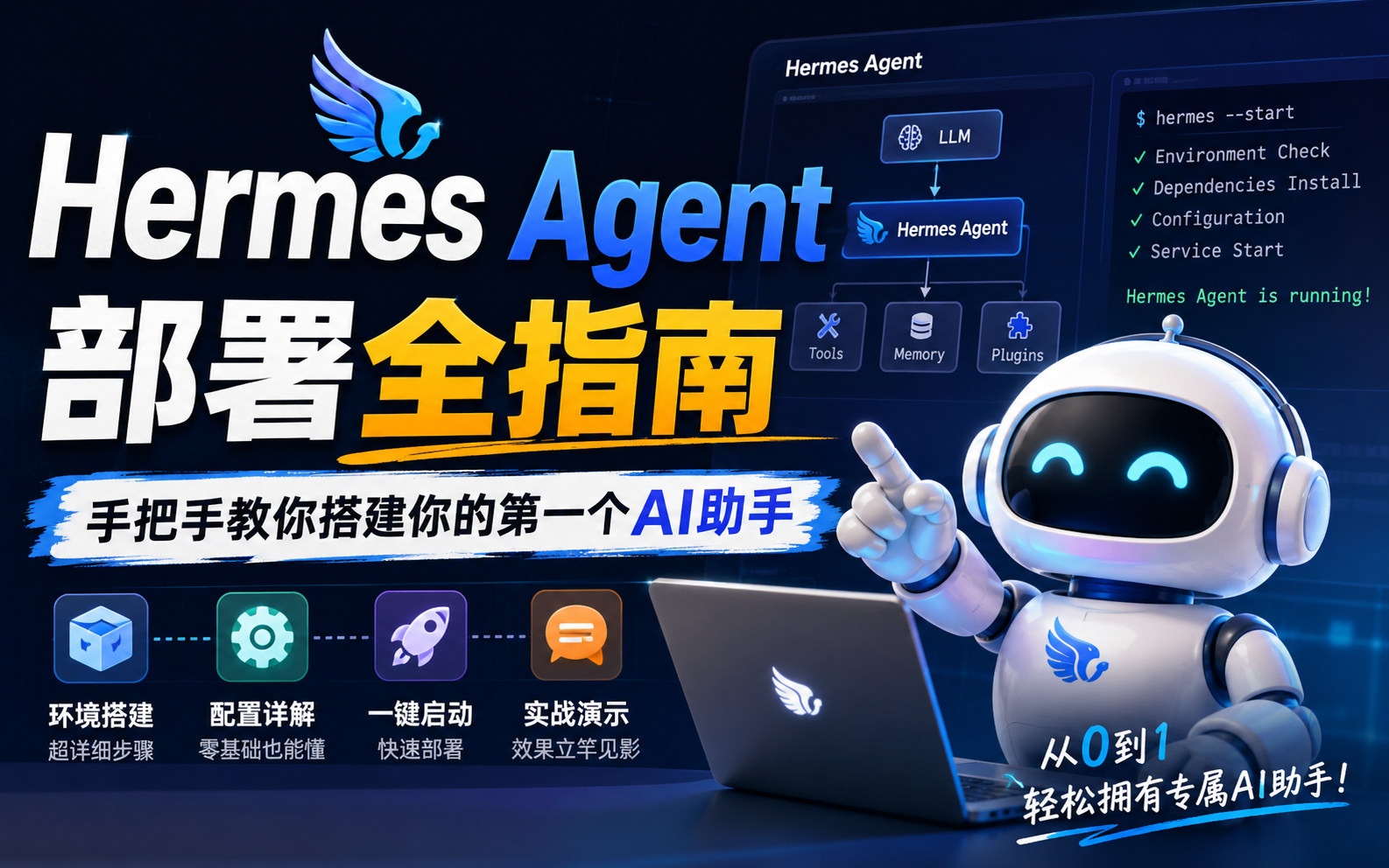 Hermes Agent Deployment Guide: Build Your First AI Assistant Step by Step